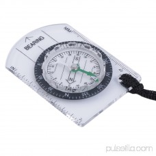 Mini Baseplate Compass Map Scale Ruler Outdoor Camping Hiking Cycling Scouts Military Compass